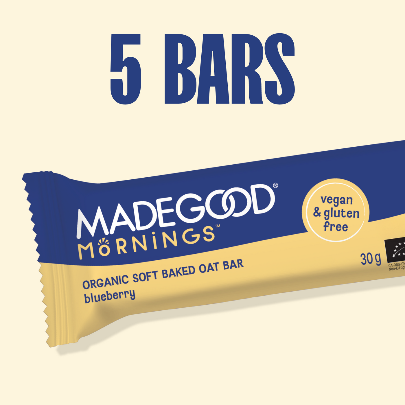 Zachte Blauwe Bes Haverrepen met Vegan Witte Chocolade – MadeGoodFoods-EU